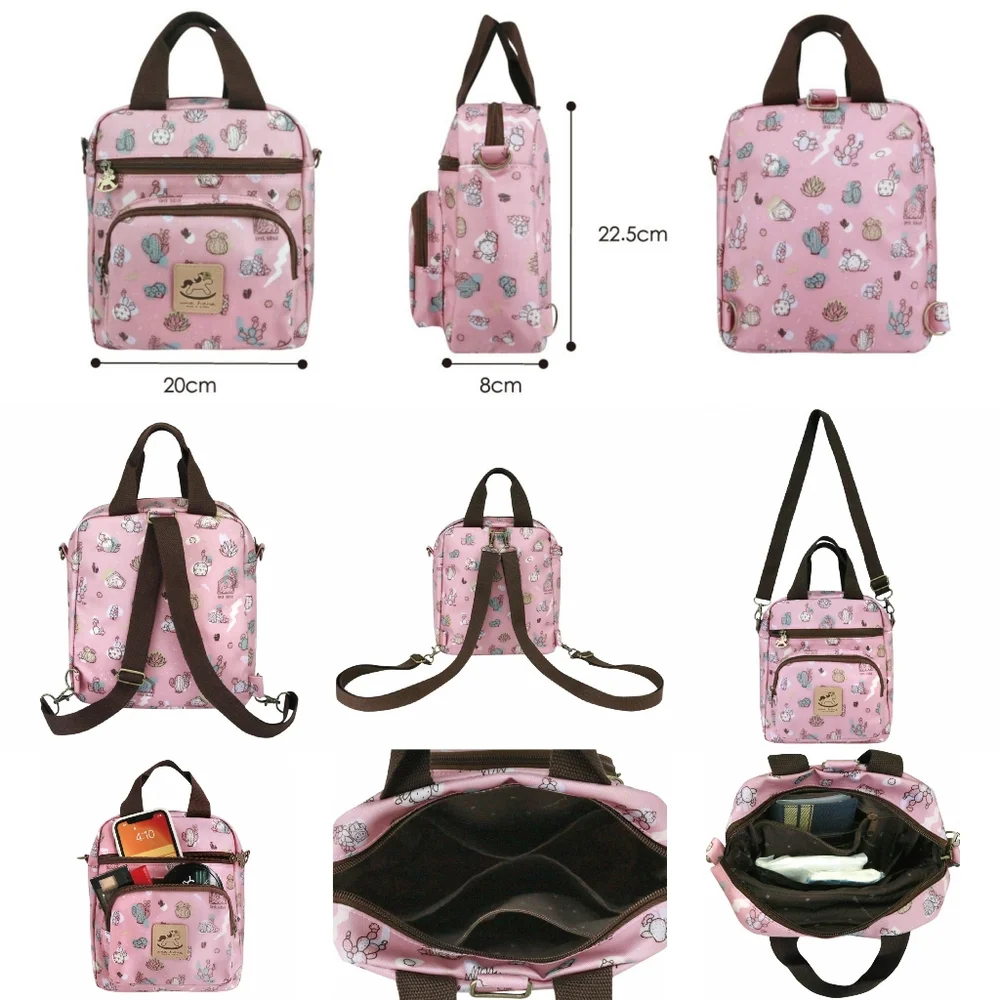 Waterproof Corgi Convertibe Handbag Backpack Crossbody Purse Multifunctional Use - Picture 2 of 7